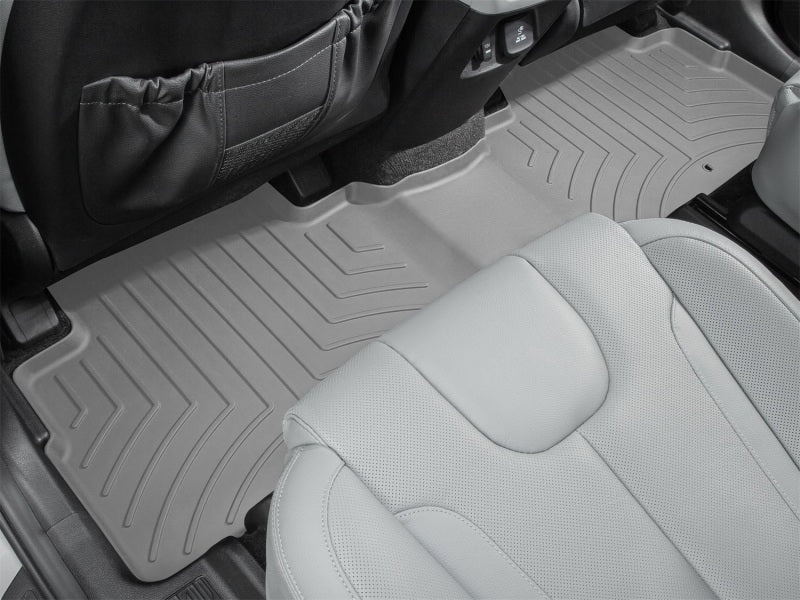 WeatherTech FloorLiner HP Rear for Hyundai Palisade 2020-2023 – Custom Fit and All-Weather Protection in Gray