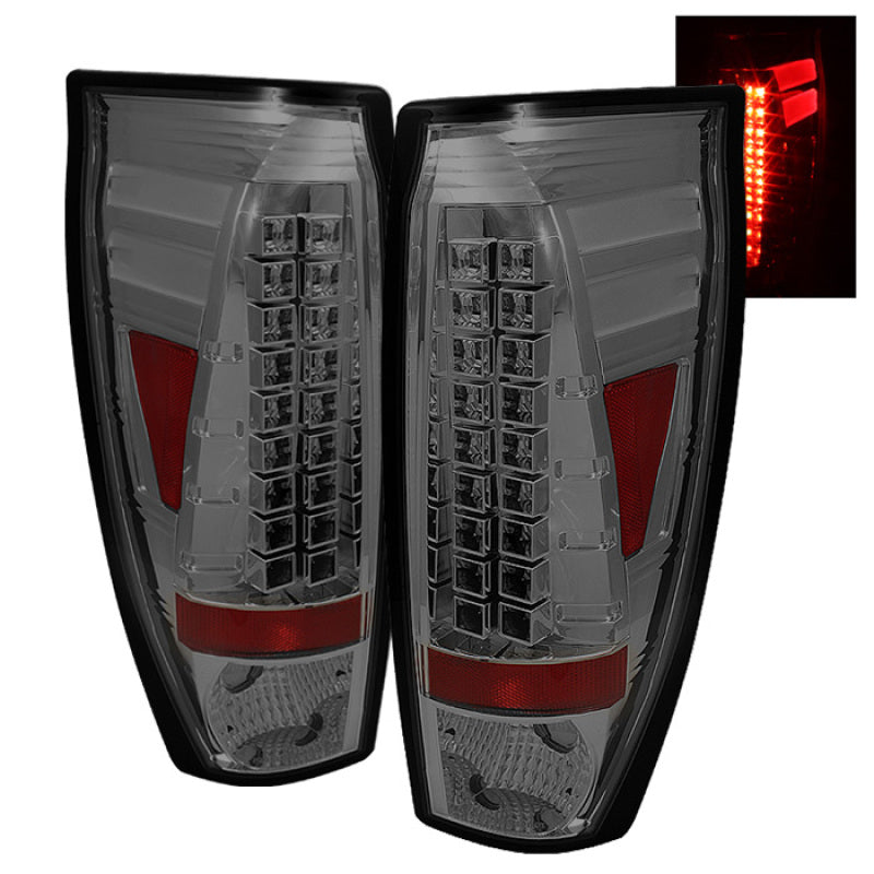 Spyder Chevy Avalanche 02-06 LED Tail Lights Smoke ALT-YD-CAV02-LED-SM-SR1 Performance
