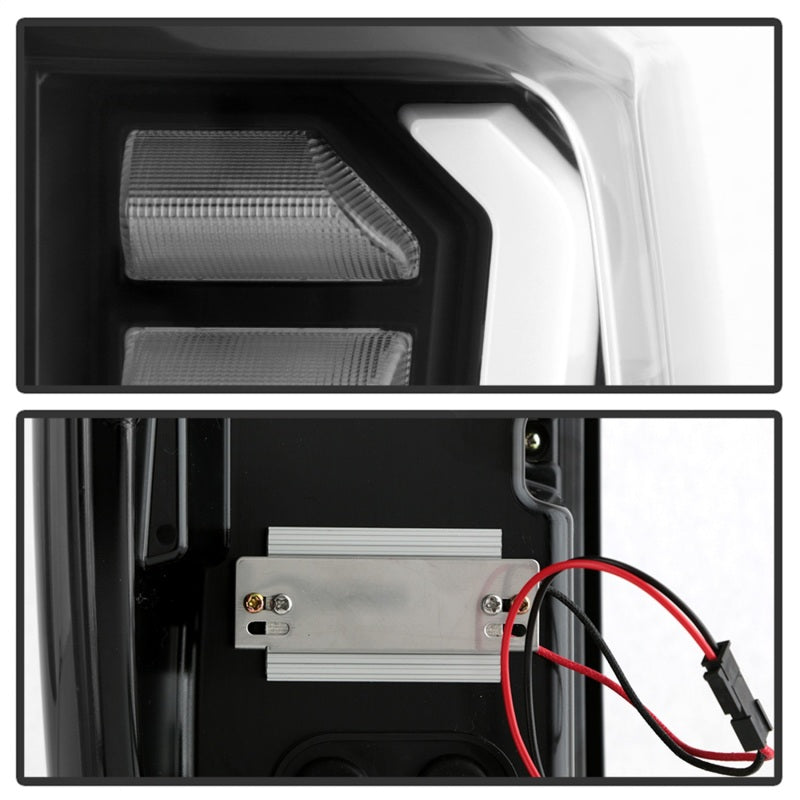 Spyder GMC Sierra 19-20 Incandescent Bulb Model Only LED Tail Lights - Black ALT-YD-GS19-LED-BK-SR1 Performance