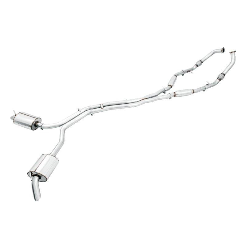 AWE Tuning Audi B9 SQ5 Non-Resonated Touring Edition Cat-Back Exhaust - No Tips (Turn Downs)-SR1 Performance