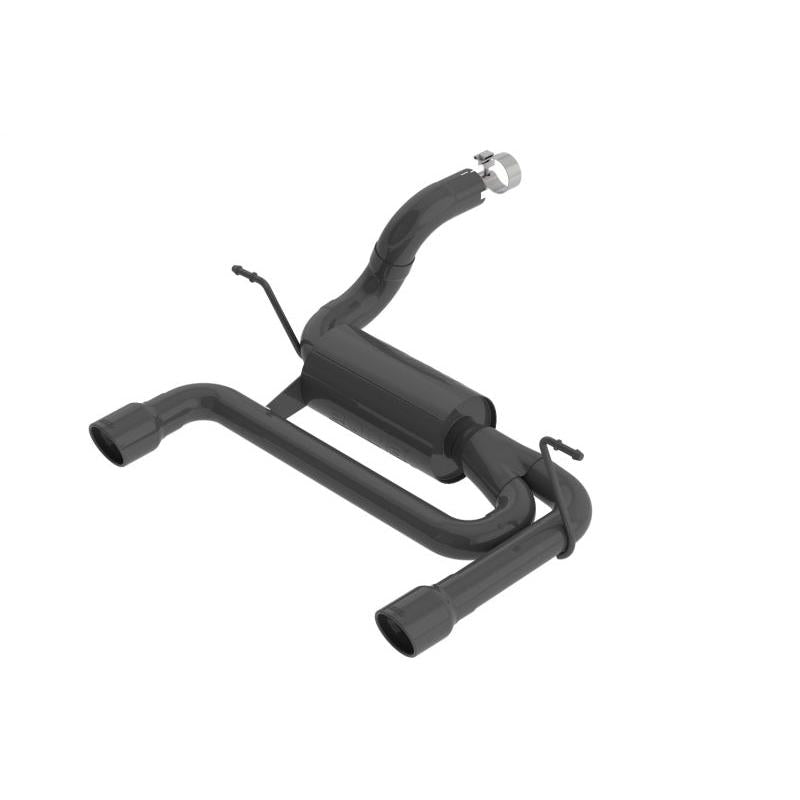 Borla 2018 Jeep Wrangler JL/JLU 3.6L 2DR/4DR ATAK SS Axle Back Black Coated Exhaust w/3.5in Tips-SR1 Performance