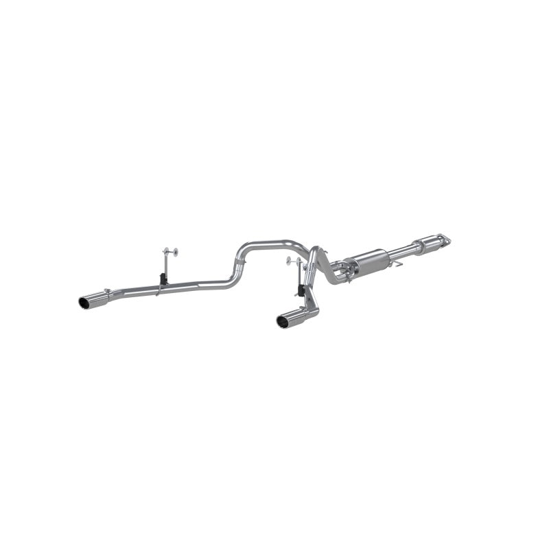 MBRP 2015 Ford F-150 5.0L 3in Cat Back Dual Split Rear Exit AL Exhaust System-SR1 Performance