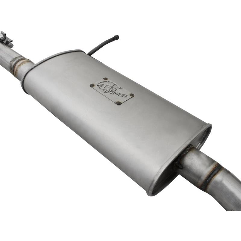 aFe Scorpion Exhaust System, Cat Back Aluminized Hi-Tuck 07-14 Jeep Wrangler JK Unlimited V6 3.6/3.8-SR1 Performance