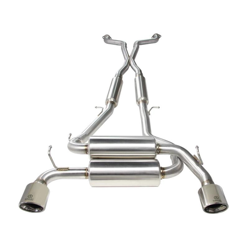 aFe Takeda 2-1/2in 304SS Cat-Back Exhaust Infiniti G37 08-13/Q60 14-15 V6-3.7 w/ Polished Tips-SR1 Performance
