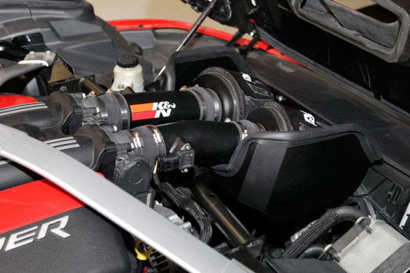 K&N 69 Series Typhoon Performance Intake Kit for 2013 Dodge Viper/SRT Viper 8.4L V10-SR1 Performance