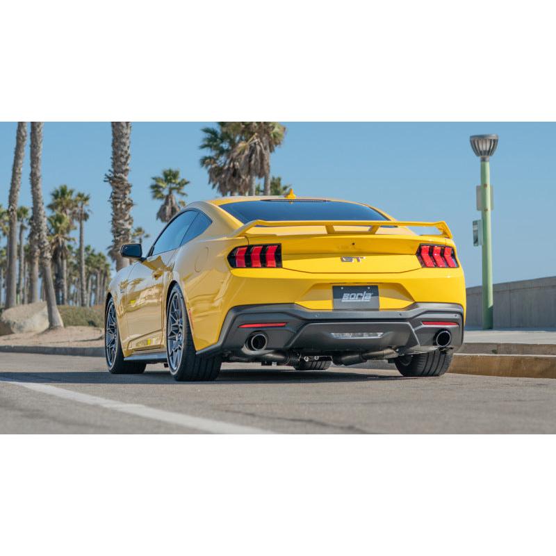 Borla 2024 Ford Mustang GT 5.0L V8 w/o Active Exhaust ATAK Axle-Back Exhaust System - Black Chrome-SR1 Performance