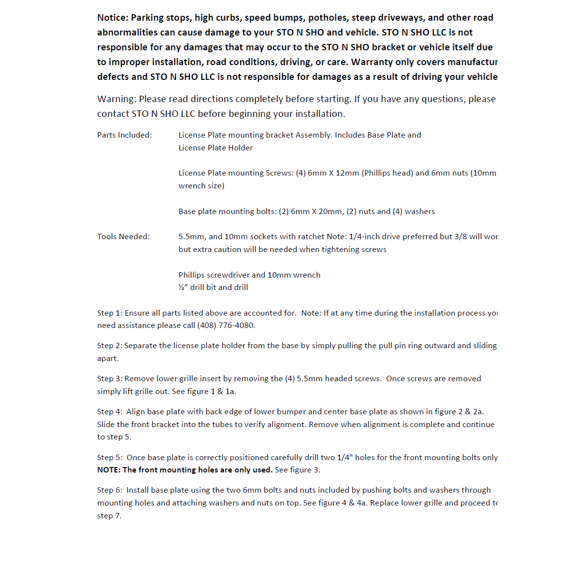 10-14 Ford F-150 SVT Raptor License Plate Frame Bracket-SR1 Performance