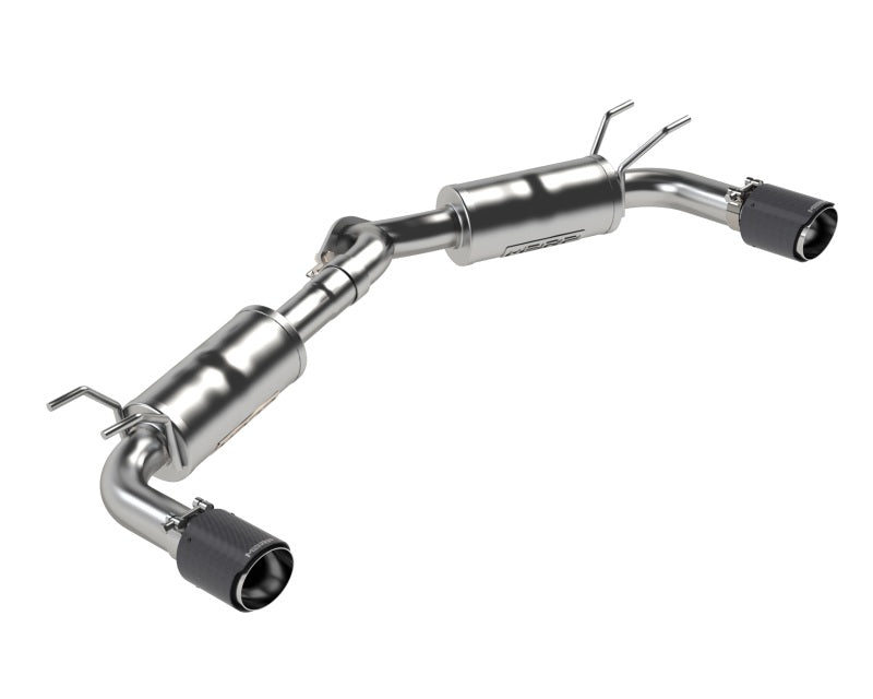 MBRP 19-23 Mazda 3 Hatchback T304SS 2.5in Axle-Back, Dual Rear Exit w/Carbon Fiber Tips-SR1 Performance