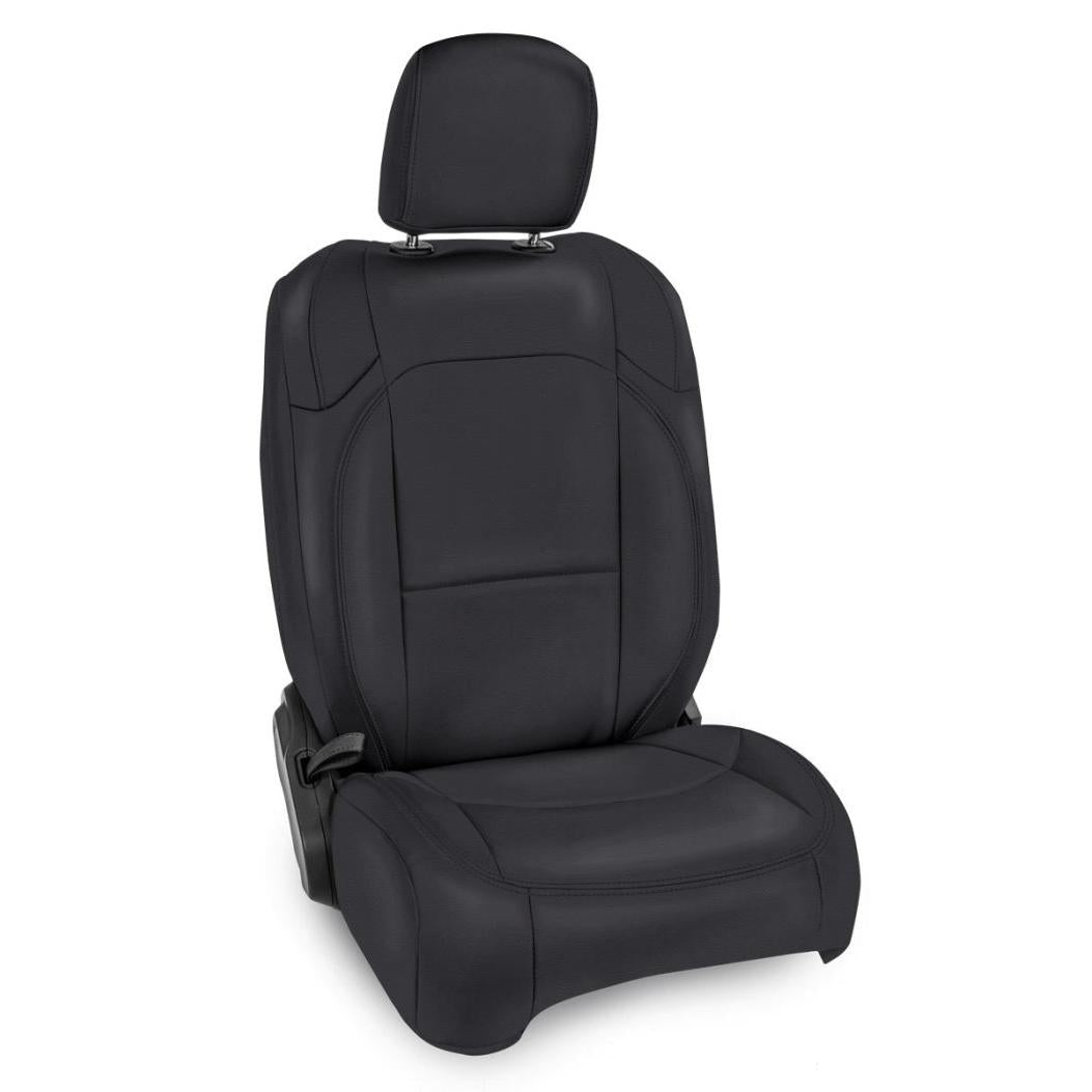 PRP 2018+ Jeep Wrangler JL/2 door/Rubicon Front Seat Covers (Pair) - All Black-SR1 Performance