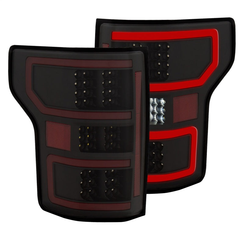 ANZO 18-19 Ford F-150 LED Taillights Black-SR1 Performance