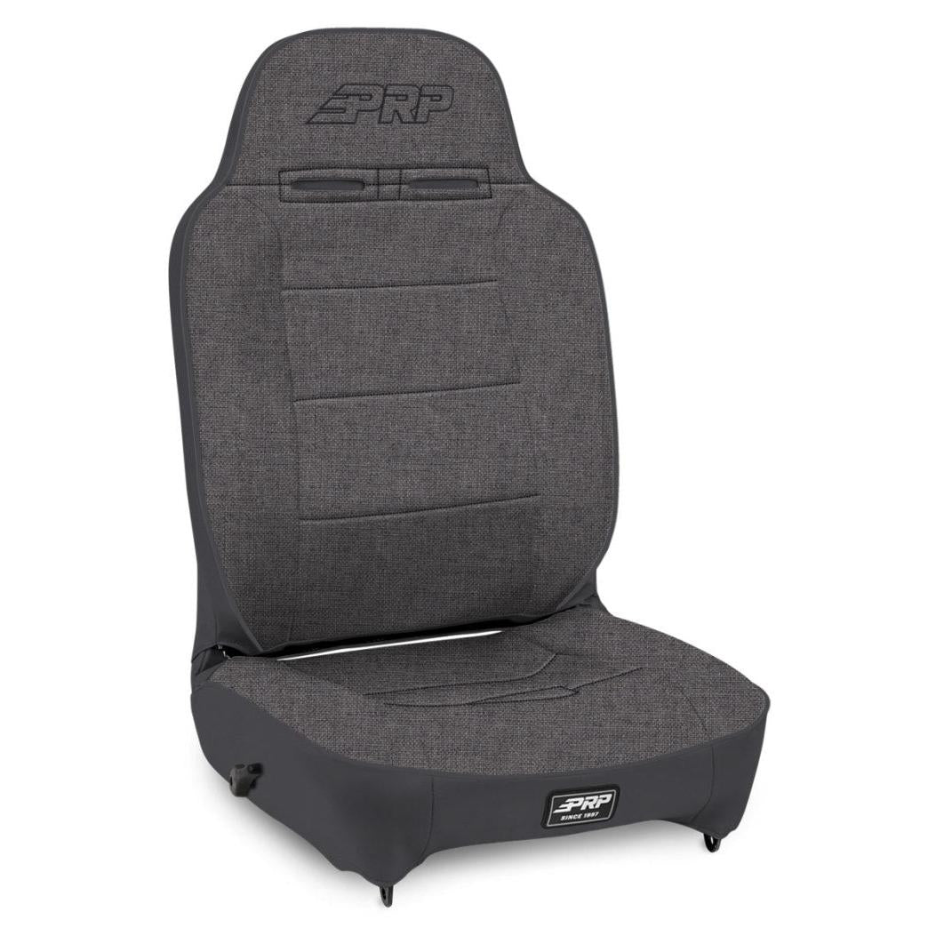PRP Enduro High Back Reclining Suspension Seat (Driver Side) - All Grey-SR1 Performance