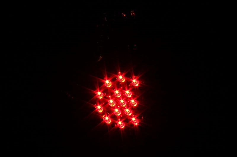 ANZO 2005-2015 Toyota Tacoma LED Taillights Black-SR1 Performance