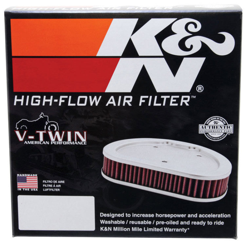 K&N Universal 7in OD / 5in ID / 1.938in H Round Replacement Air Filter-SR1 Performance