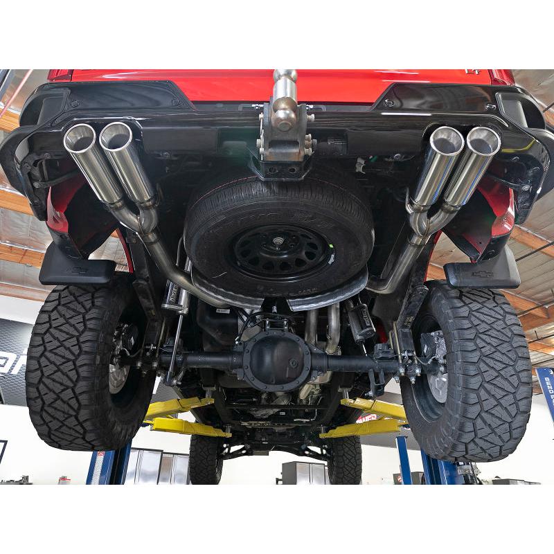 aFe Vulcan Series 3in 304SS Exhaust Cat-Back Exh w/ Pol Tips 2019 GM Silverado / Sierra 1500 V8-5.3L-SR1 Performance