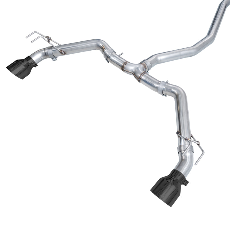 AWE Tuning 22+ Honda Civic Si/Acura Integra Track Edition Catback Exhaust - Dual Diamond Black Tips-SR1 Performance