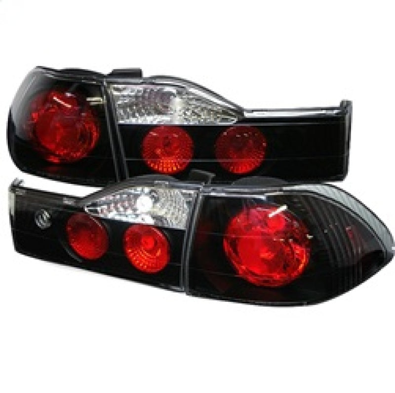 Spyder Honda Accord 01-02 4Dr Euro Style Tail Lights Black ALT-YD-HA01-4D-BK-SR1 Performance
