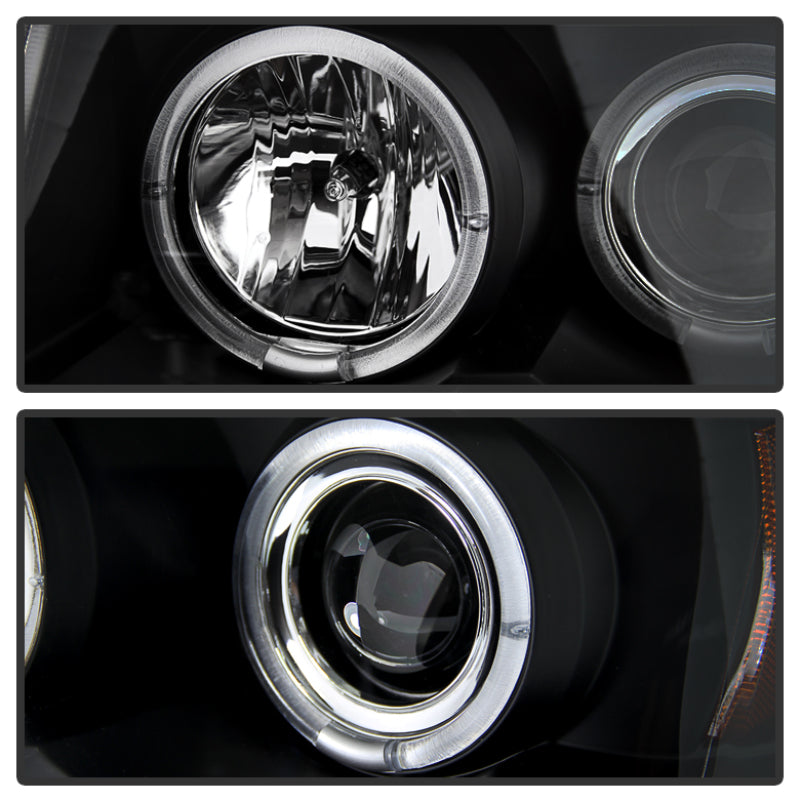Spyder Nissan Titan 04-14/Armada 04-07 Projector Headlights LED Halo LED Blk PRO-YD-NTI04-HL-BK-SR1 Performance