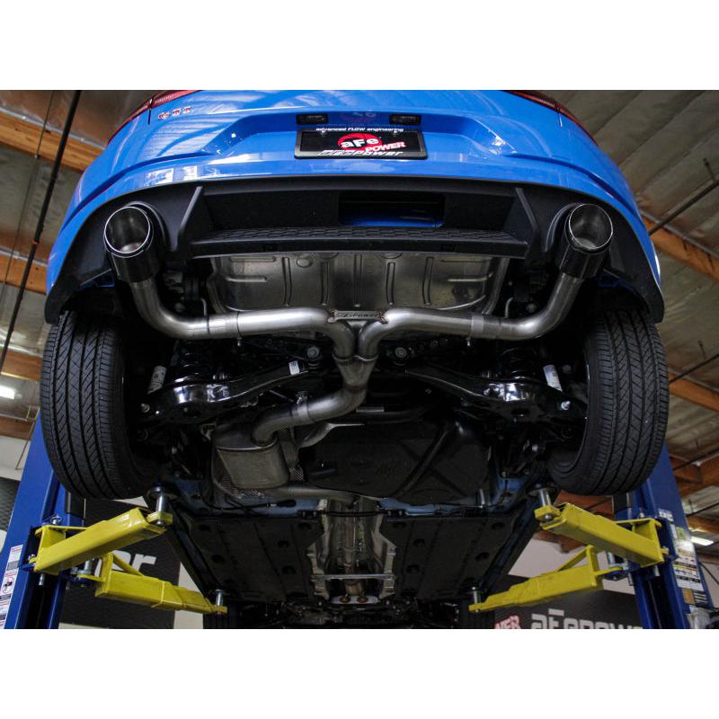 aFe MACHForce XP 3in-2.5in SS Exhaust Cat-Back 18-19 Volkswagen GTI (MK7.5) L4-2.0L (t) - Carbon-SR1 Performance