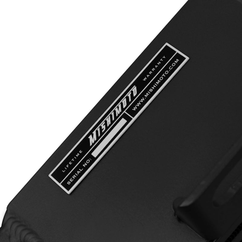 Mishimoto Subaru 02-07 WRX/04-07 STi Top-Mount Intercooler Kit - Powder Coated Black & Blue Hoses-SR1 Performance