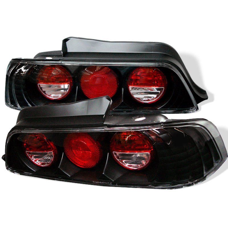 Spyder Honda Prelude 97-01 Euro Style Tail Lights Black ALT-YD-HP97-BK-SR1 Performance