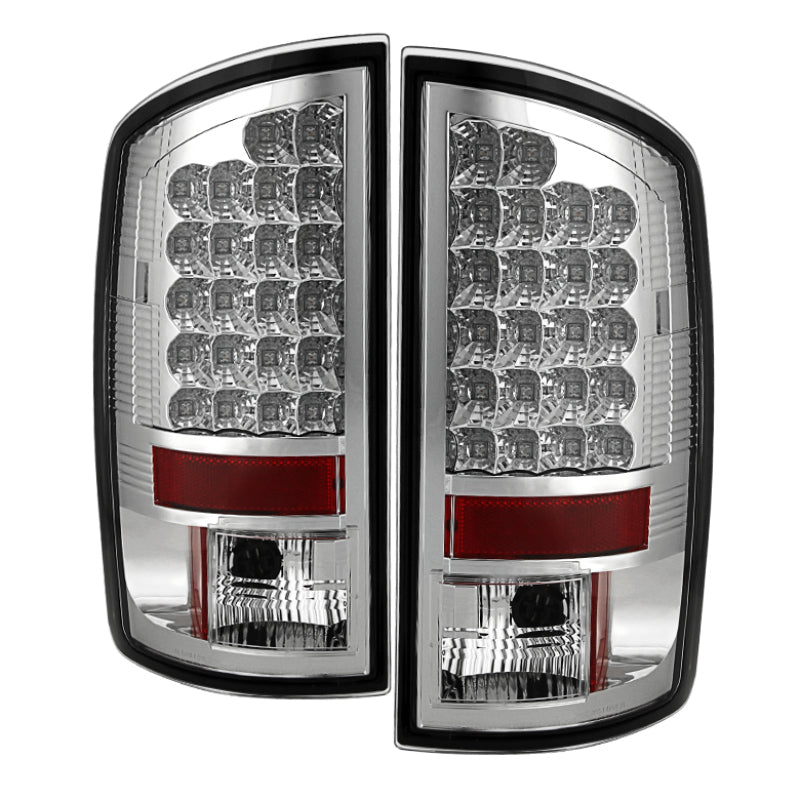 Spyder Dodge Ram 02-06 1500/Ram 2500/3500 03-06 LED Tail Light Chrome ALT-YD-DRAM02-LED-C-SR1 Performance