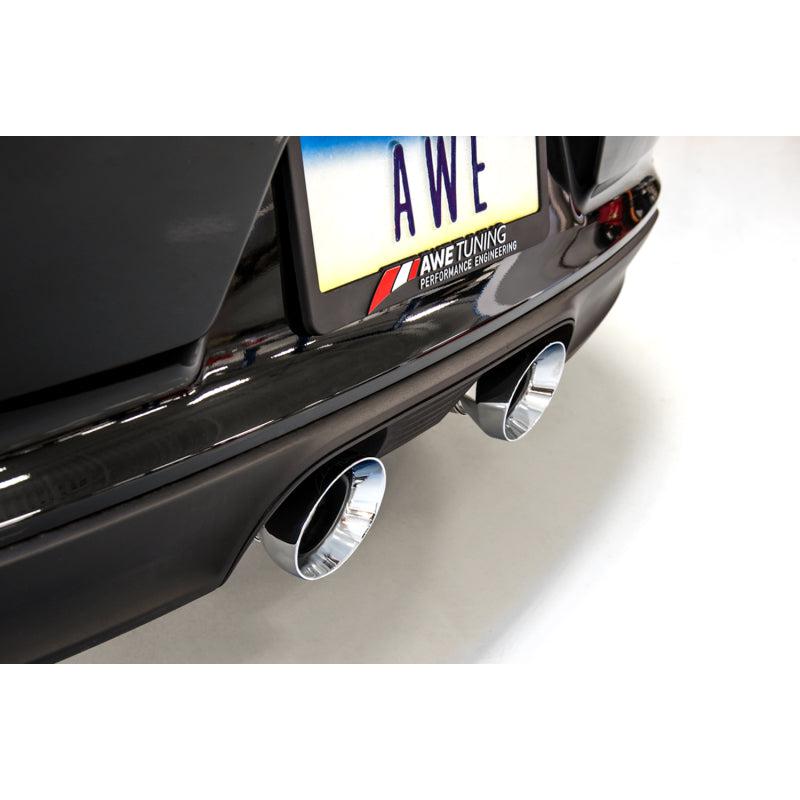 AWE Tuning Porsche 911 (991.2) Carrera / S SwitchPath Exhaust for PSE Cars - Chrome Silver Tips-SR1 Performance