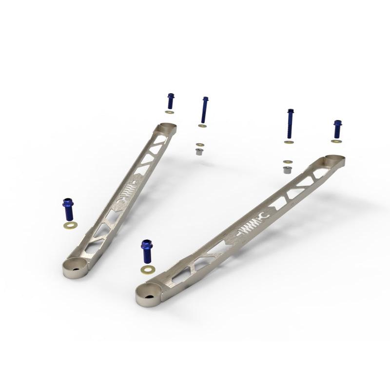 aFe CONTROL 304 Stainless Steel Front Suspension Strut Brace Raw - Toyota GR Supra (A90) 20-21-SR1 Performance