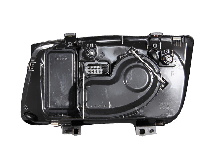 ANZO 1999-2005 Volkswagen Jetta Crystal Headlights Black w/o Bulbs-SR1 Performance