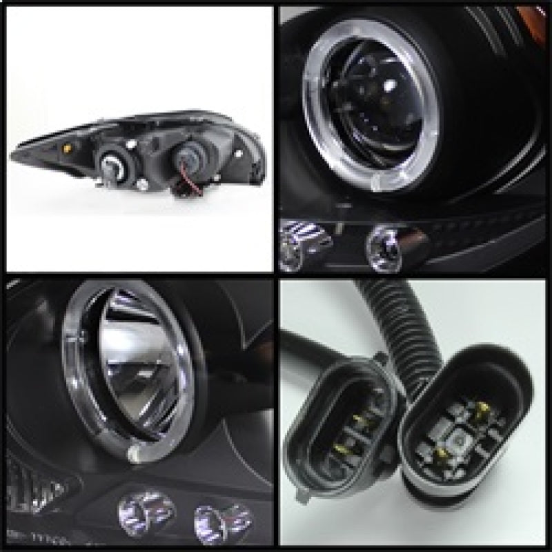 Spyder Scion TC 08-10 Projector Headlights LED Halo -Replaceable LEDs Blk PRO-YD-TTC08-HL-BK-SR1 Performance