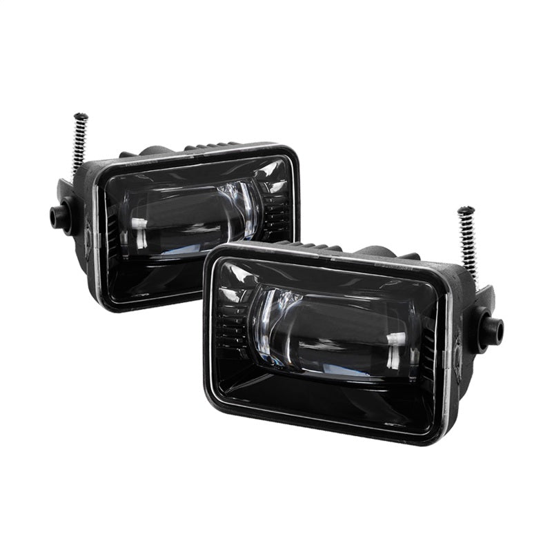 Spyder 15-18 Ford F-150 / 17-18 Ford F-250/F-350 Full LED Fog Lights - w/o Switch (FL-LED-PRO-4)-SR1 Performance