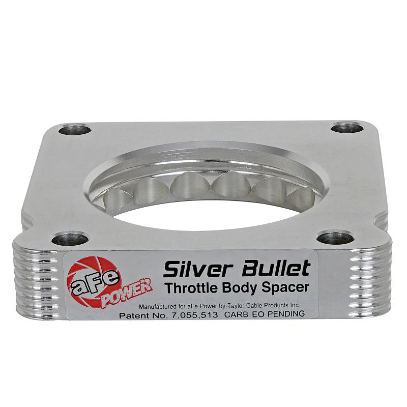 aFe 01-16 Nissan Patrol (Y61) L6-4.8L Silver Bullet Throttle Body Spacer-SR1 Performance
