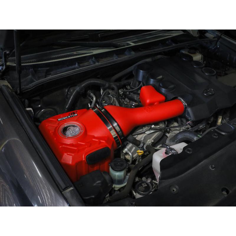 Momentum GT Red Edition Cold Air Intake System w/ Pro DRY S Filter Toyota FJ Cruiser 07-23 V6-4.0L-SR1 Performance