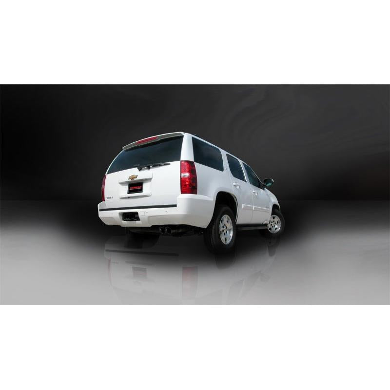 Corsa 2007-2008 Chevrolet Tahoe 5.3L V8 Black Sport Cat-Back Exhaust-SR1 Performance