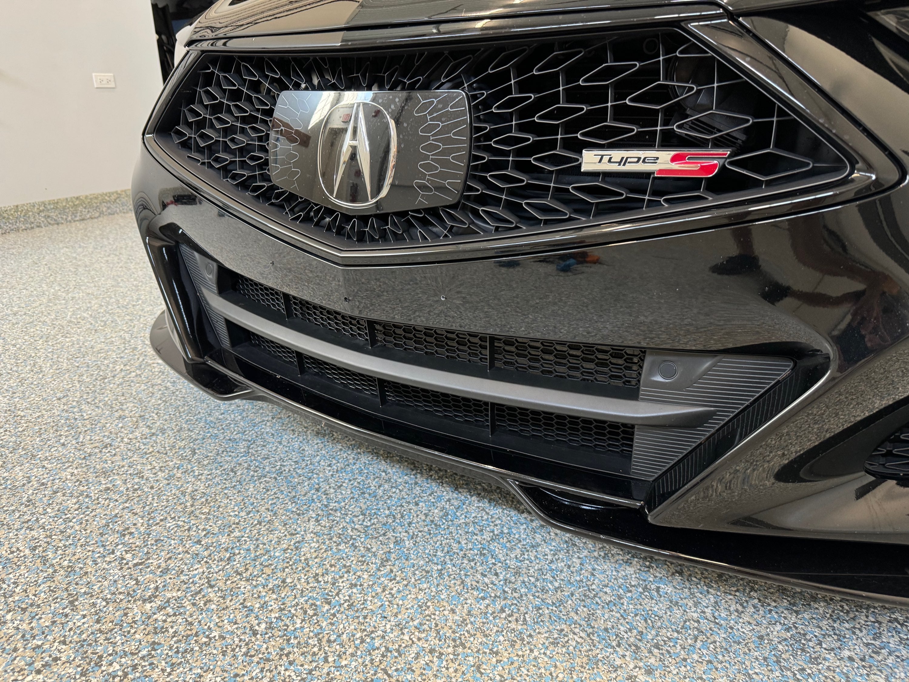 2021+ Front Intercooler Mesh Grilles for Acura TLX Base, A-Spec, and Type S