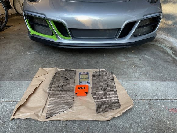 Porsche 911 991.2 GTS/Sport Design/Aero Kit Front Side Radiator Grilles