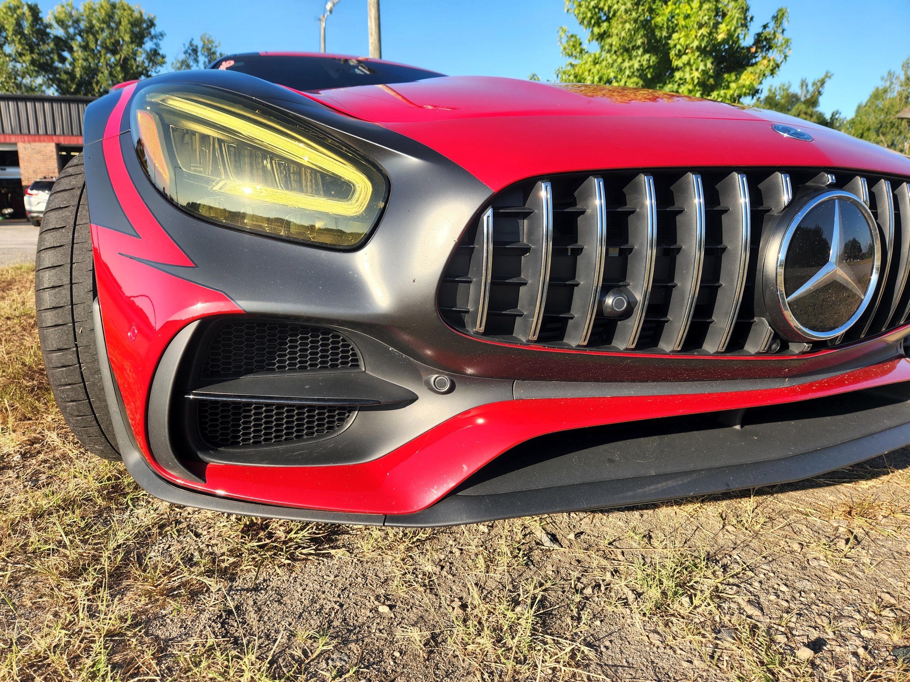 2018-2021 Mercedes AMG Grille for GT, GT-S, and GT-C Models
