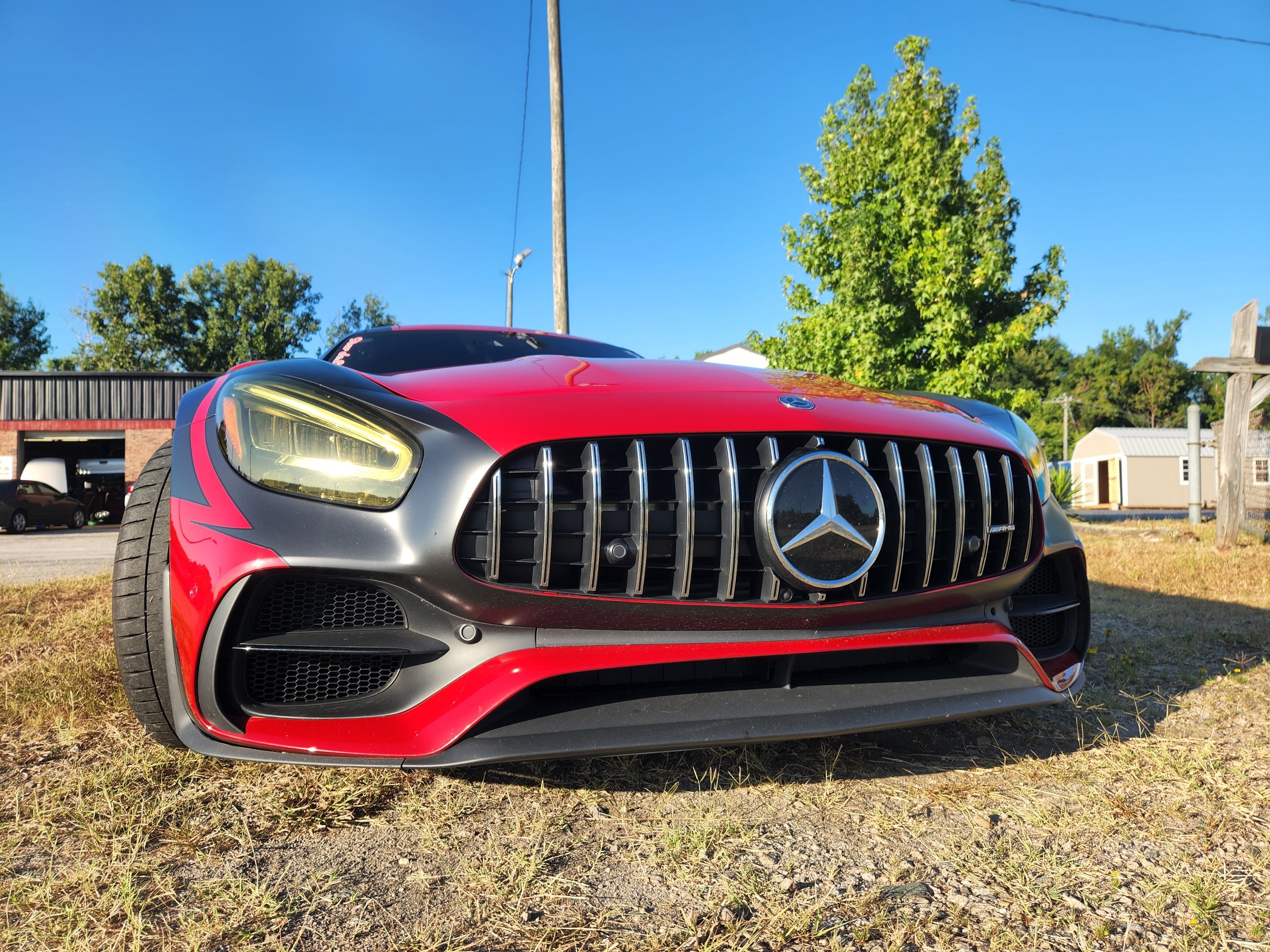 2018-2021 Mercedes AMG Grille for GT, GT-S, and GT-C Models