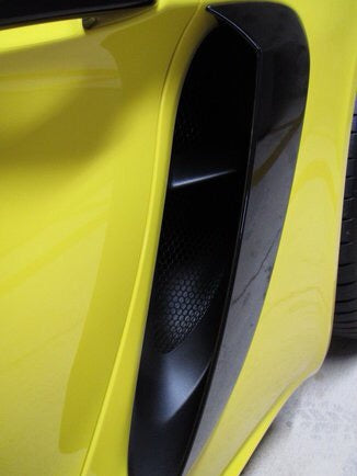 Porsche 718 2020+ 4.0 Boxster & Cayman Spyder & GT4 Side Intake Radiator Grilles