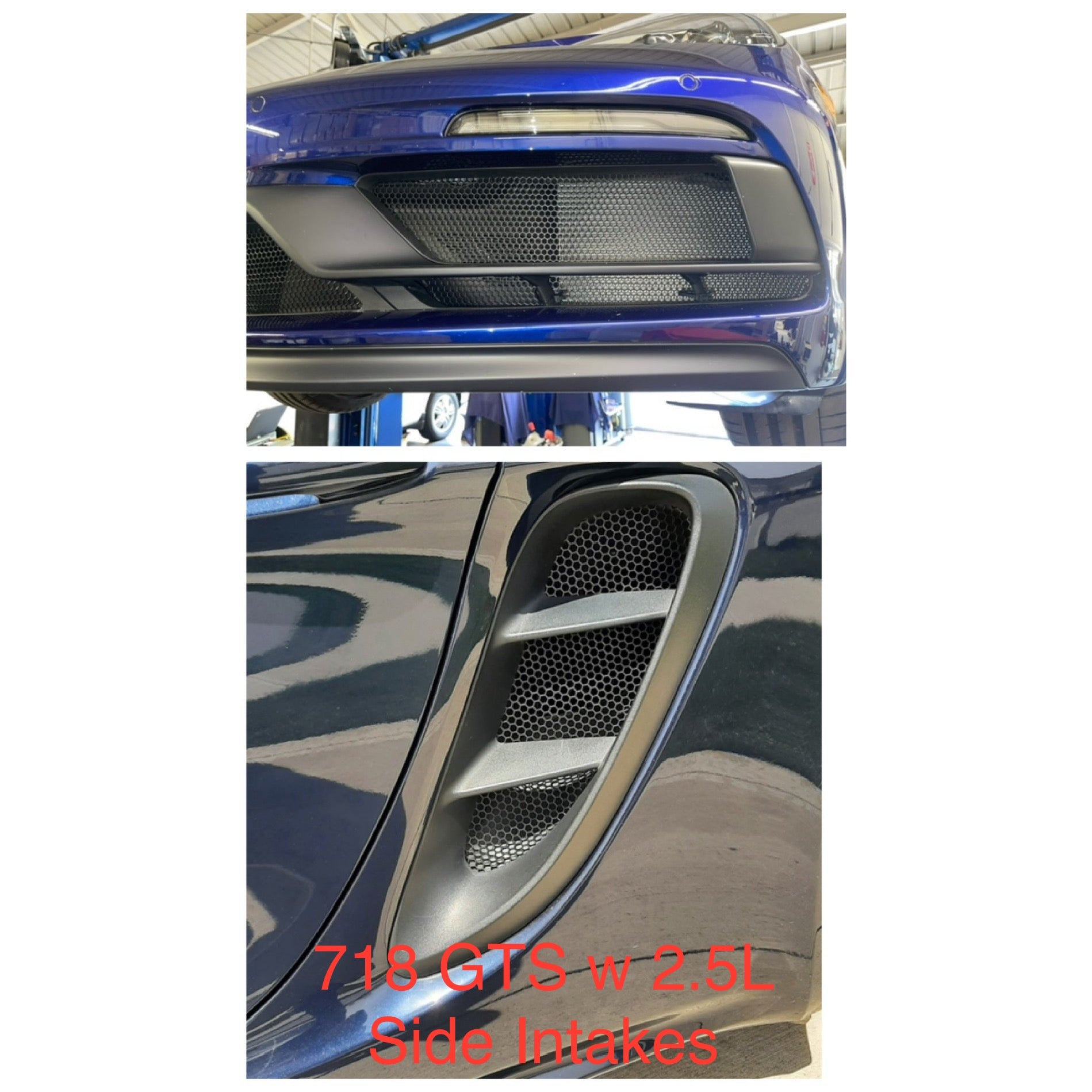 Porsche 718 Grille Mesh for 2017-2025 GTS Boxster and Cayman