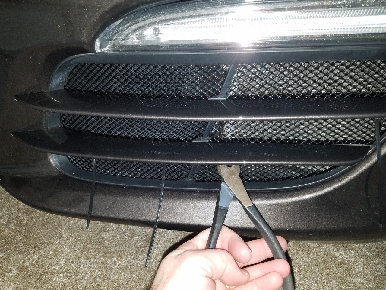 Porsche Boxster 981 (2013-2016) Front Side Radiator Grilles
