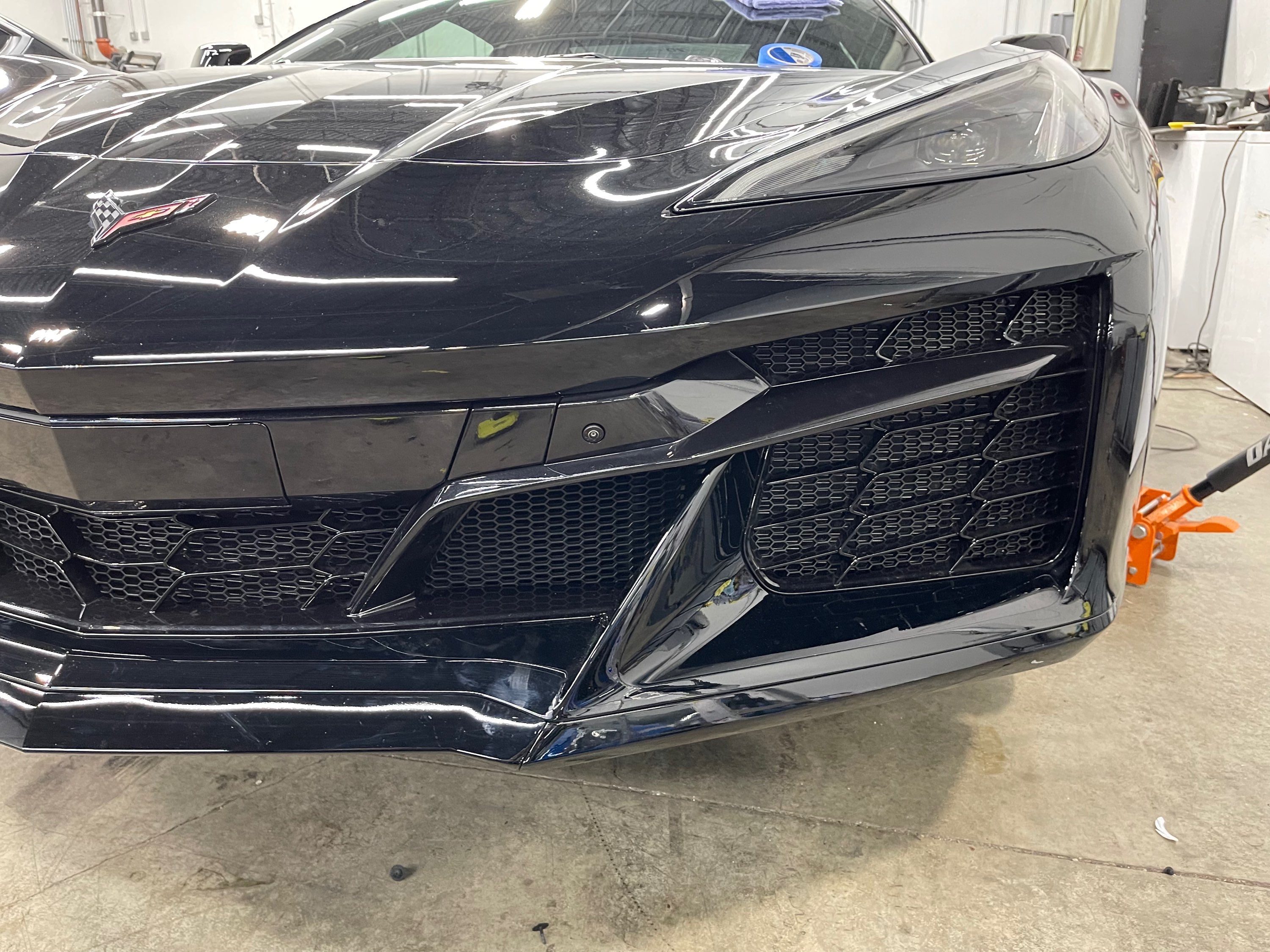 C8 Z06, ZR-1 and E-Ray Corvette 2023-2026 ABS HEXAGON Radiator Grill Screen