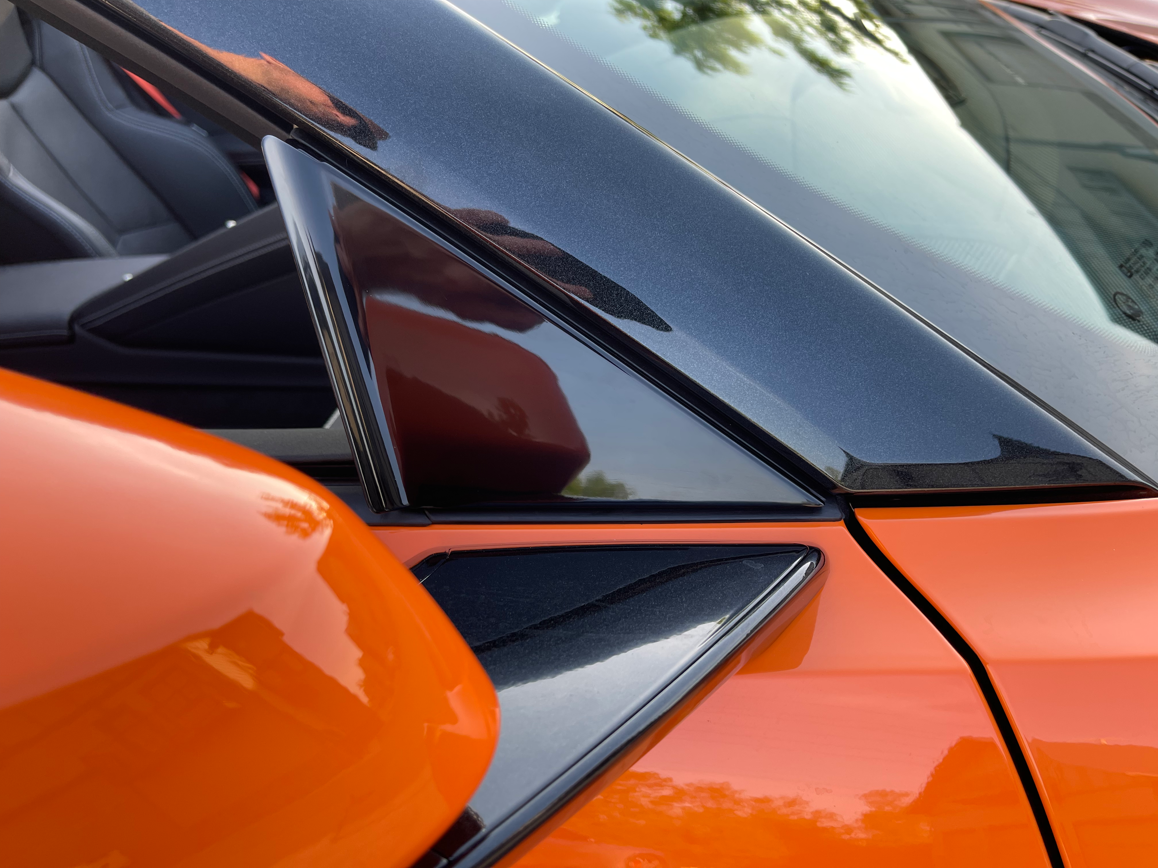 C8 Corvette 2020 - 2026 Carbon Fiber Wind Diffuser - Anti-Buffeting Insert