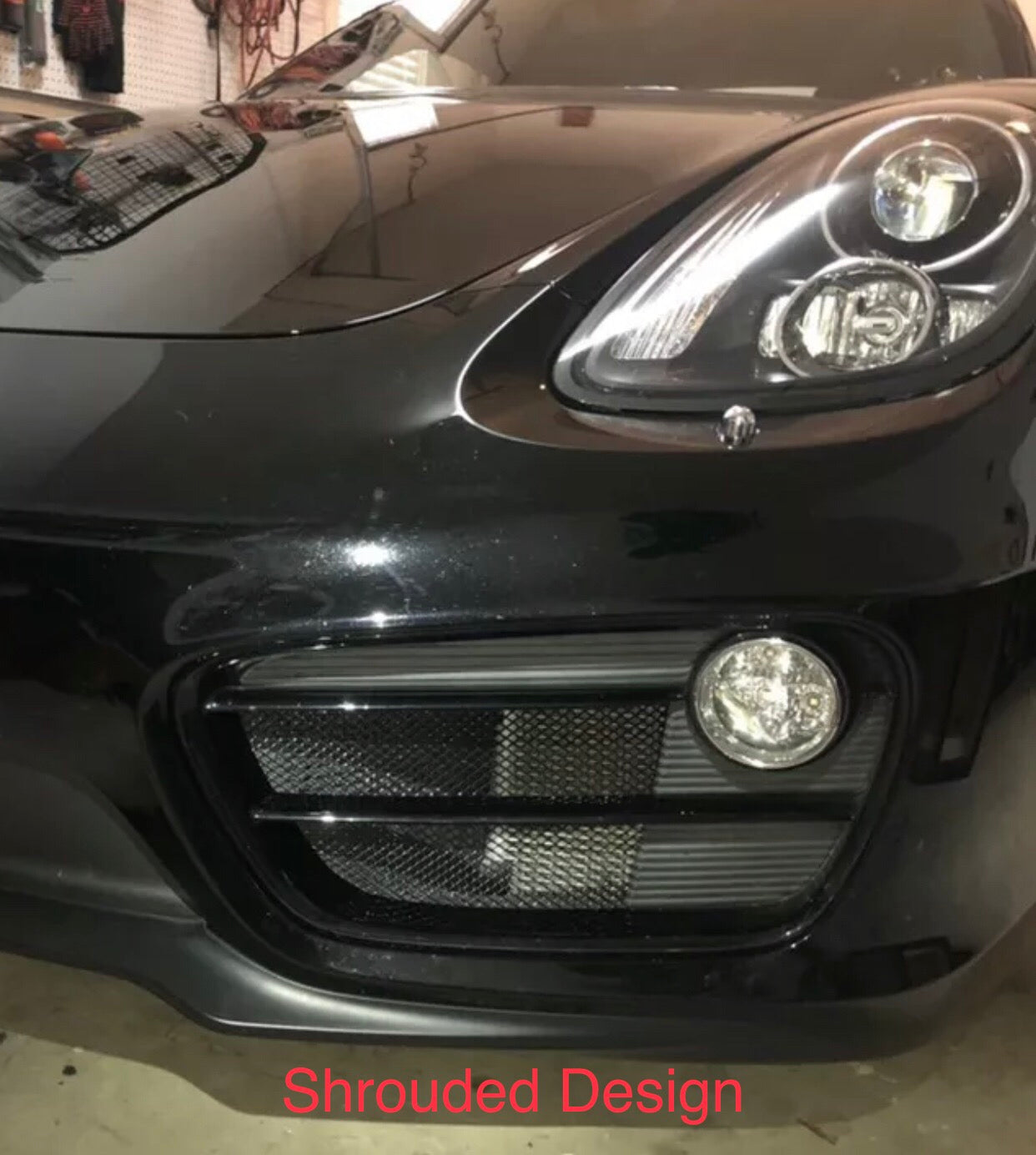Porsche 981 2013-2016 Cayman Front Radiator Grilles