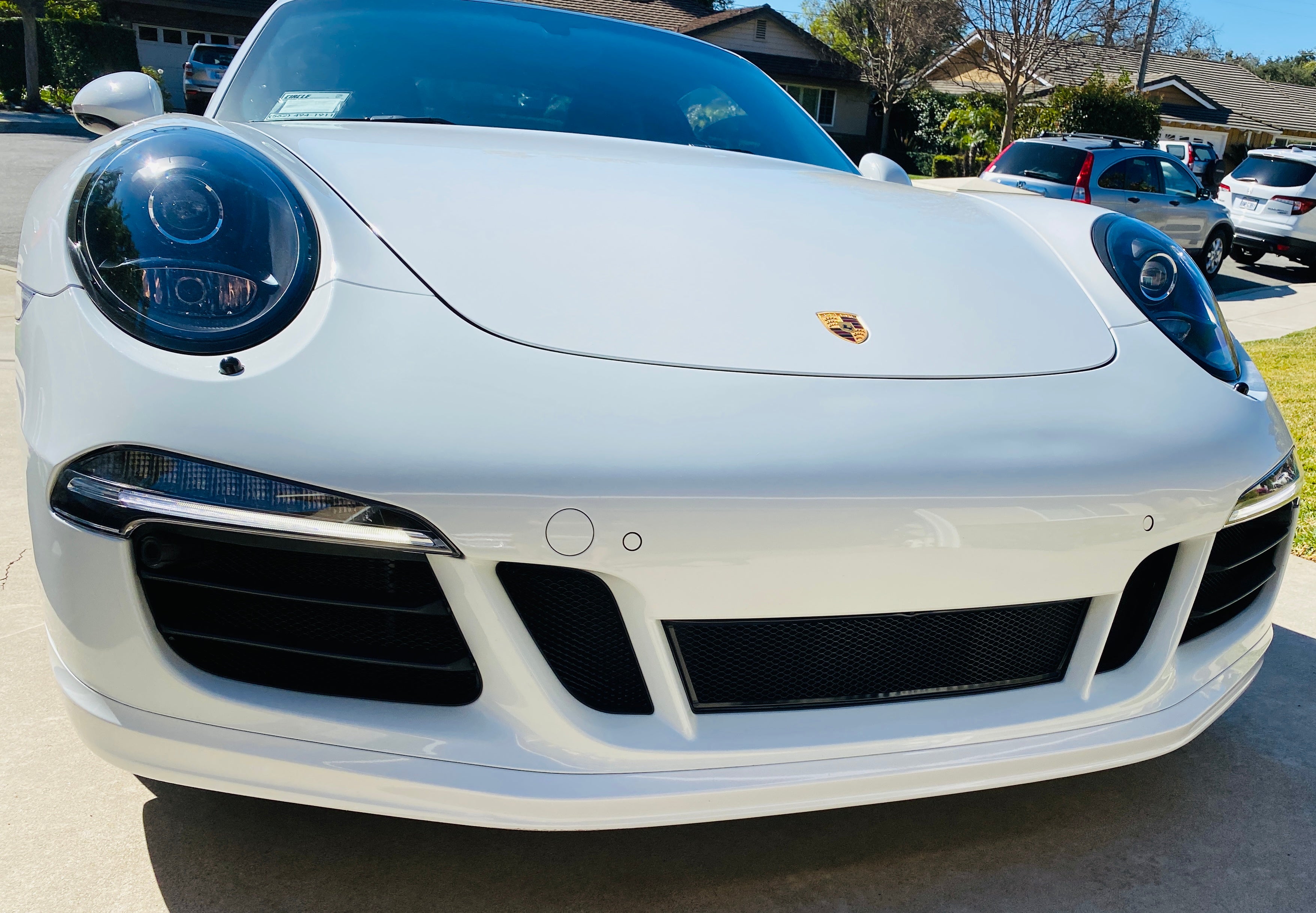 Porsche 911 991.1 (2012.5-2016) GTS and Sport Design Front Radiator Grilles
