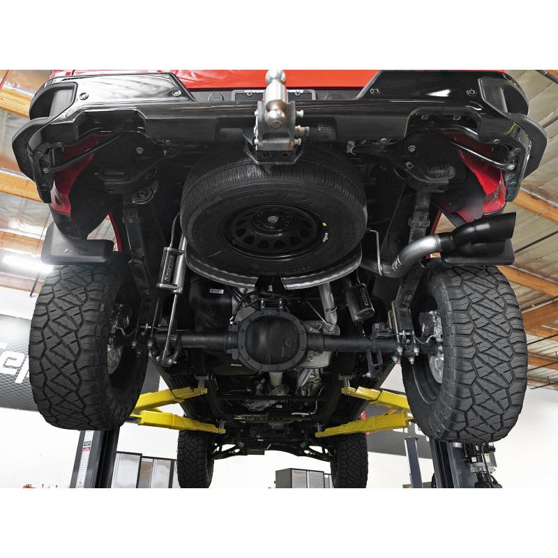 aFe Vulcan Series 3in 304SS Exhaust Cat-Back w/Blk Tip 2019 GM Silverado/Sierra 1500 L4-2.7L (t)-SR1 Performance