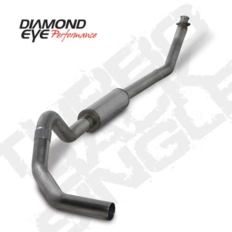 Diamond Eye KIT 4in TB SGL SS: 98.5-02 DODGE CUMMINS 5.9L-SR1 Performance