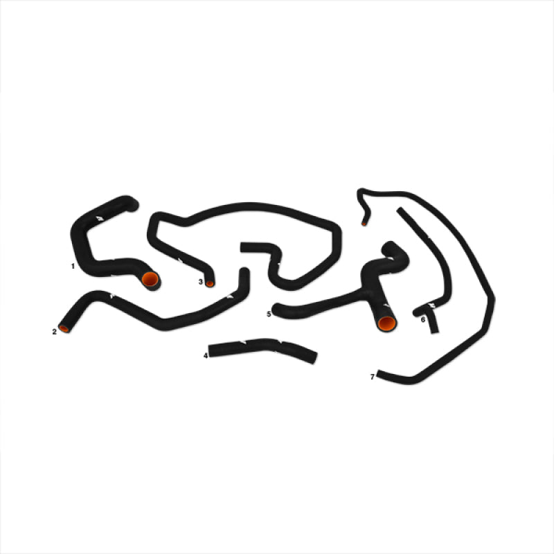 Mishimoto 02-04 Ford Focus SVT Black Silicone Hose Kit-SR1 Performance