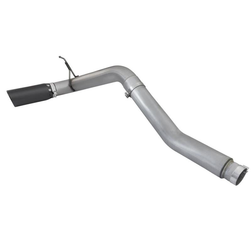 aFe LARGE BORE HD 5in DPF-Back SS Exhaust w/ Black Tip 2016 Nissan Titan 5.0L V8 (td) CC SB-SR1 Performance