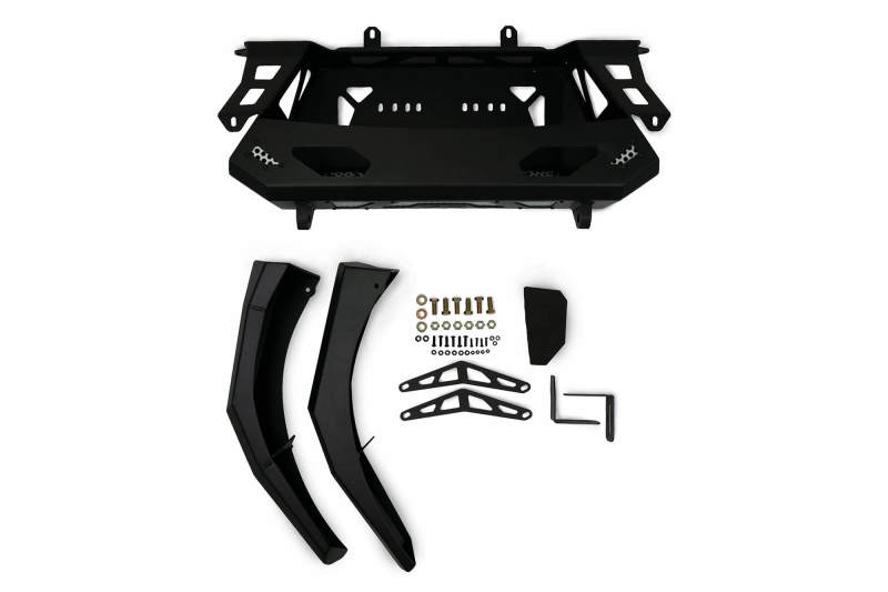 DV8 Offroad Overland-Style Winch Front Bumper for Lexus GX 470 (2003-2009)