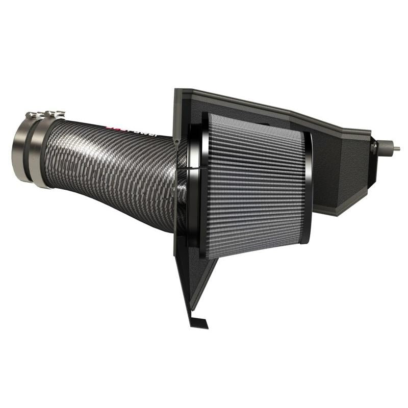 aFe POWER Magnum FORCE Carbon Fiber Stage 2 Pro Dry S CAIS - 11-18 Dodge Challenger/Charger V8-6.4L-SR1 Performance